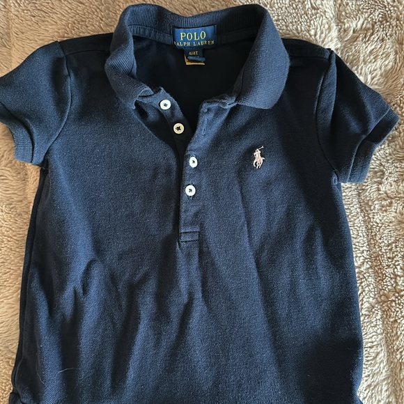 Girls Polo Dress - Picture 3 of 3